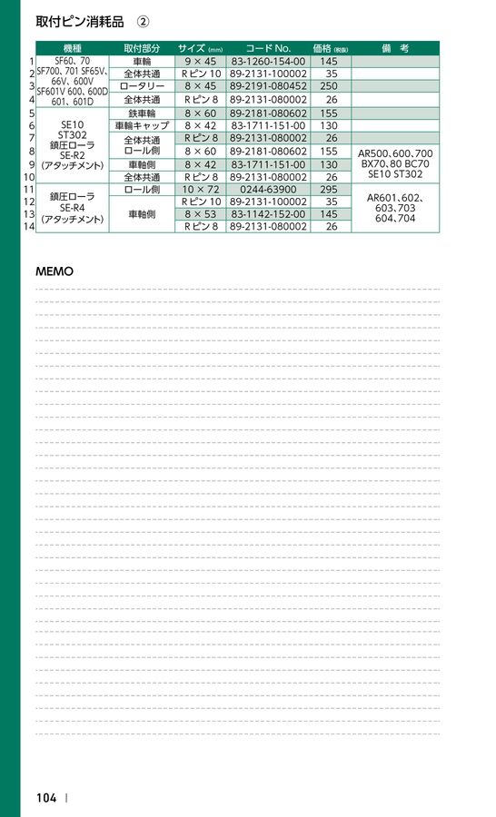 OREC 2024 価格表