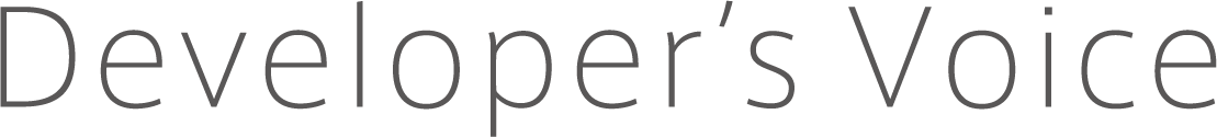 Developer's Voice