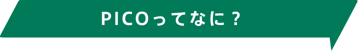 PICOってなに？